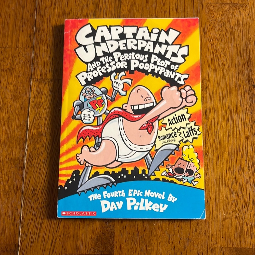 Captain Underpants And The Perilous Plot Of Professor Poopypants